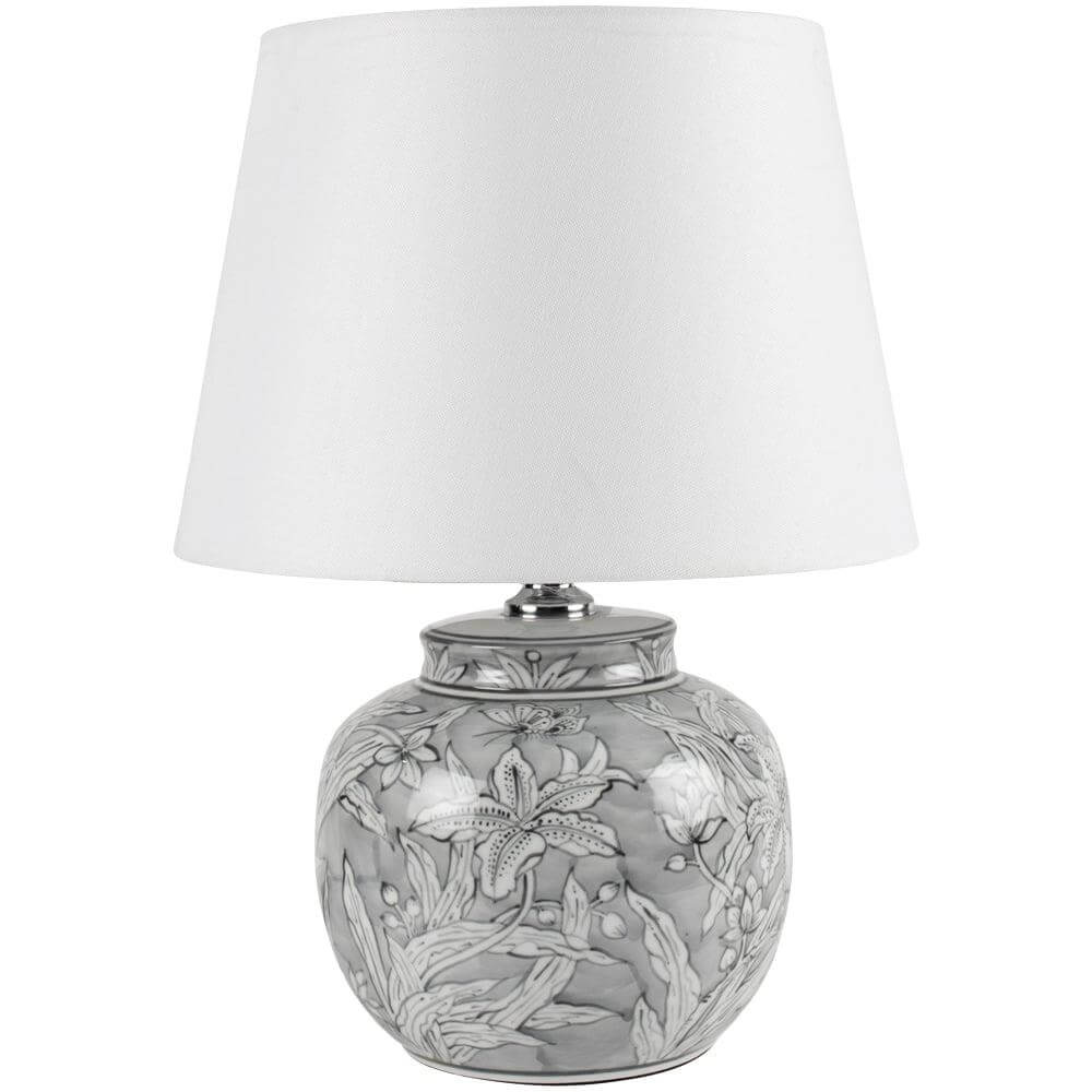 Grand Illusions Lamp Morwenna with White Shade